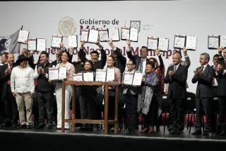 Asisti&oacute; Pepe Chedraui al Primer Encuentro Nacional Municipal con Claudia Sheinbaum