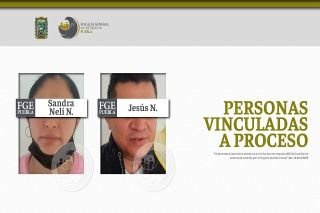 FGE obtuvo vinculaci&oacute;n a proceso de Sandra Neli N. y Jes&uacute;s N.