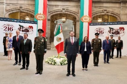 Con patriotismo y Amor por Puebla, inicia conmemoraci&oacute;n del 216 aniversario de la Independencia de M&eacute;xico