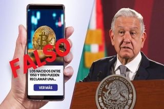 Llama AMLO a no caer en estafa que circula por internet y usa su imagen