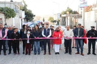 Con &ldquo;Construyendo Contigo&rdquo;, Ayuntamiento de Puebla sigue entregando m&aacute;s calles pavimentadas