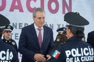 Encabeza Pepe Chedraui graduaci&oacute;n cadetes de la Academia de Formaci&oacute;n y Profesionalizaci&oacute;n Policial de la SSC