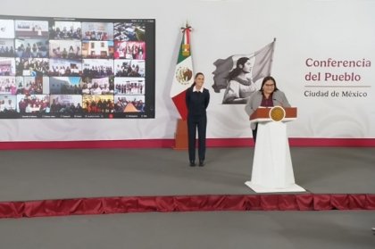 Ante presidenta Sheinbaum, Puebla destaca reducci&oacute;n de violencia con centros LIBRE