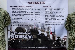 Abierto el Reclutamiento SEDENA para soldado de caballer&iacute;a en la Bolsa de Trabajo municipal