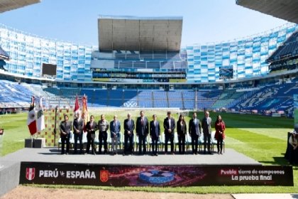 Puebla est&aacute; en el mundial, juego Per&uacute; vs Espa&ntilde;a proyecta al estado internacionalmente
