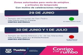 Gobernaci&oacute;n municipal permitir&aacute; el comercio por celebraciones religiosas en el centro hist&oacute;rico