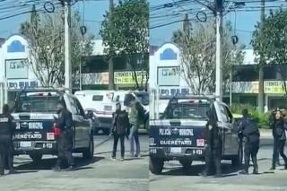 Detienen a sujeto por amedrentar y desarmar a polic&iacute;as municipales