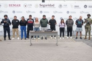 Asegura la SSC a nueve personas armadas y con inhibidores de se&ntilde;al