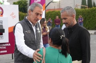 Inaugura Pepe Chedraui modernizaci&oacute;n de luminarias LED en Constituci&oacute;n Mexicana