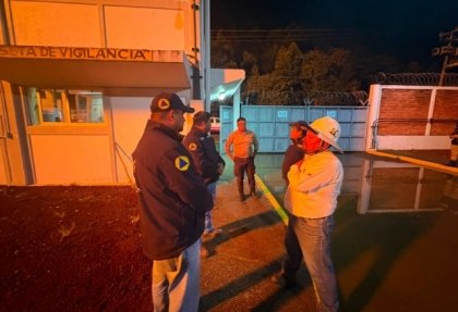 Protecci&oacute;n Civil Estatal supervisa mantenimiento seguro de gasoducto en Xicotepec