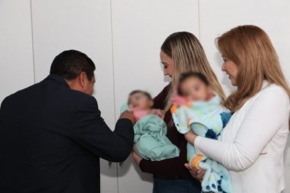 Visita Ceci Arellano la Casa de la Ni&ntilde;ez