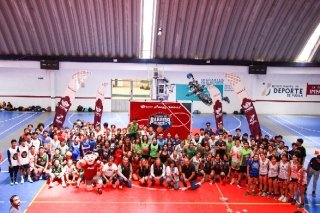 Gran participaci&oacute;n de las y los poblanos en el Torneo de Barrios baloncesto 3x3 del IMDP