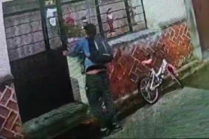 Graban a delincuente en San Mart&iacute;n Texmelucan, tratando de robar una casa