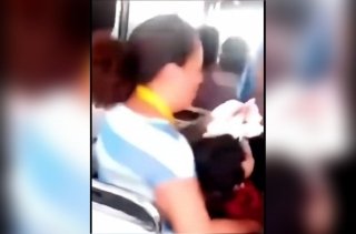 Mujer pierde dientes y su hijo se disloca la pierna por culpa de conductor de la Ruta 2A