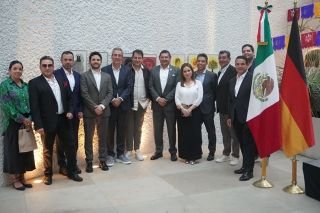 Armenta promueve cooperaci&oacute;n internacional con Alemania para la innovaci&oacute;n en Puebla