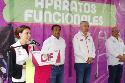 Beneficia MariElise Budib a 74 personas con entrega de aparatos funcionales