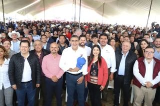 Con obra carretera y programas sociales, Sergio Salom&oacute;n impulsa progreso integral en Chignahuapan