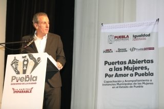Se suma Gobierno de la Ciudad a la estrategia &ldquo;Puertas Abiertas a las Mujeres, por Amor a Puebla&rdquo;