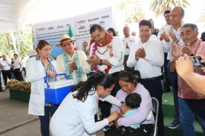 Puebla da inicio a la Semana Nacional de Vacunaci&oacute;n 2025