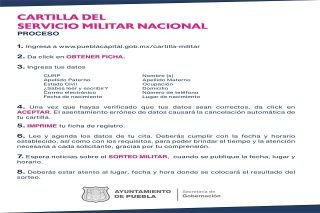 J&oacute;venes nacidos en 2004 y remisos ya pueden iniciar el tr&aacute;mite para obtener su Cartilla Militar