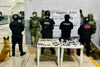 Realiza SSP operativos simult&aacute;neos en penales de Tepexi y San Pedro Cholula