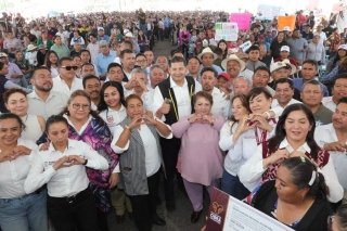 Gobierno estatal impulsa obra comunitaria y modernizaci&oacute;n central de abasto Huixcolotla