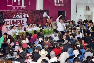 2 mil personas de San Pablo Xochimehuac&aacute;n se unen a la campa&ntilde;a de Armenta por la salud de las familias