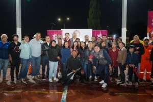 Inaugura Pepe Chedraui 354 luminarias LED en Agua Santa con Puebla Brilla