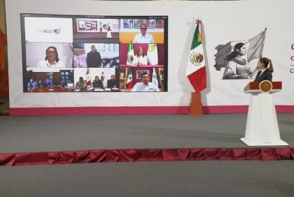 Aumenta a 122 unidades de maquinaria en trabajos de recuperaci&oacute;n en Sierra Norte: Gobernador Armenta