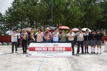 M&aacute;s seguridad para la comunidad escolar; inicia construcci&oacute;n de muro perimetral en Alto Lucero