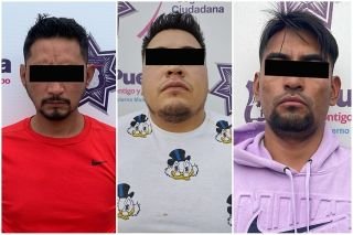 Polic&iacute;a municipal de Puebla detuvo a tres integrantes de la banda de &ldquo;El Perro&rdquo;