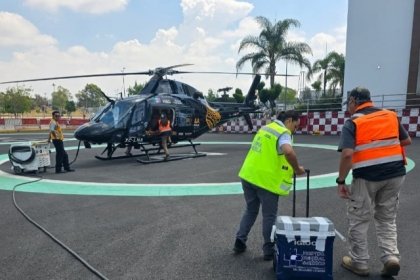 Puebla lleva esperanza a la CDMX con traslado exitoso de h&iacute;gado