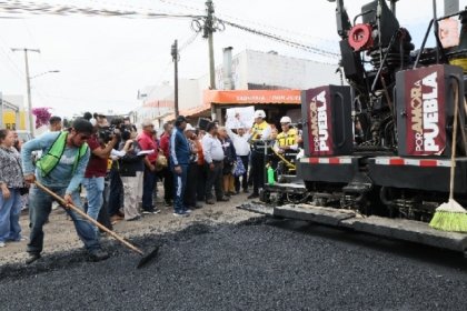 Gobierno del Estado transforma Puebla con 28 mil calles renovadas este a&ntilde;o