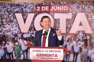 &iexcl;PUEBLA YA DECIDI&Oacute;! Y estamos listos: Armenta