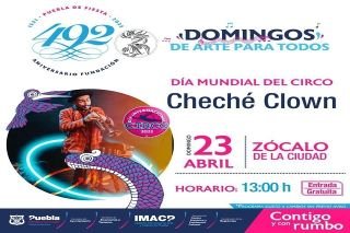La cultura sigue en fin de semana en Puebla capital