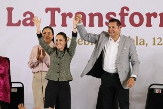 La transformaci&oacute;n avanza en Puebla de la mano de la presidenta Claudia Sheinbaum
