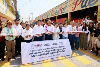 En Oriental, Gobierno de Puebla genera bienestar y desarrollo