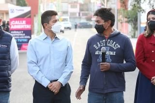 V&iacute;as 100 porciento rehabilitadas por el Ayuntamiento transforman el entorno de San Bernab&eacute; Temoxtitla