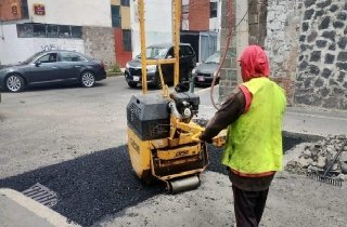 Campa&ntilde;a Bacheando Puebla supera los 90 mil baches atendidos en la capital