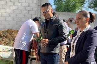 Impulsan infraestructura verde y apoyo a huertos escolares en Puebla capital