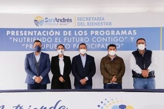 Presenta ayuntamiento de San Andr&eacute;s Cholula programas &ldquo;nutriendo el futuro contigo&rdquo; y &ldquo;presupuesto participativo&rdquo;