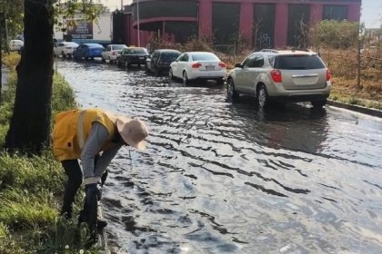 Agua de Puebla Intensifica el desazolve en esta temporada de lluvias