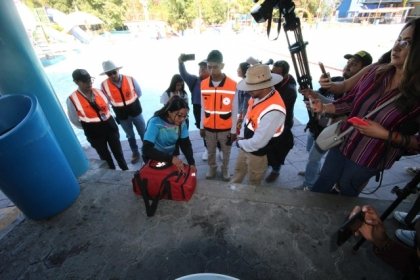 Verifica Gobierno de la Ciudad de medidas de seguridad en balnearios del municipio