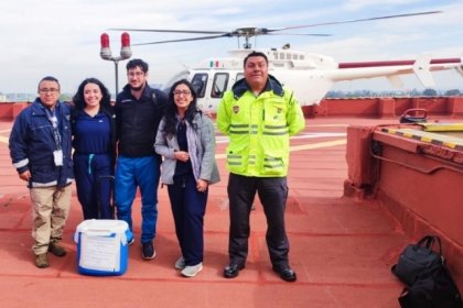 Realiza Salud traslado a&eacute;reo de h&iacute;gado a la Ciudad de M&eacute;xico