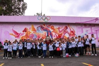 Participaron estudiantes de las escuelas de iniciaci&oacute;n del IMDP en actividades del Comit&eacute; Ol&iacute;mpico Mexicano