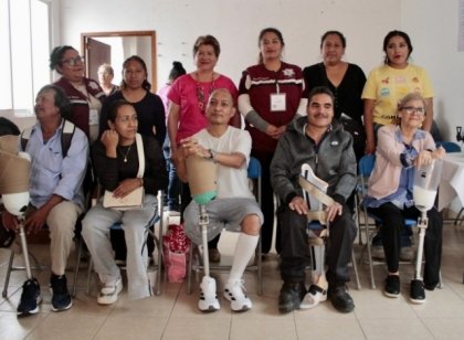 Con pr&oacute;tesis, SEDIF brinda movilidad y autonom&iacute;a a personas con discapacidad