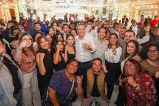 Pepe Chedraui hace equipo con las y los j&oacute;venes por la Puebla del Futuro &nbsp;