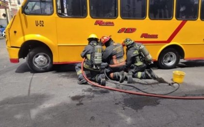 Fuga de gas provoca evacuaci&oacute;n de la Ruta 10 en La Paz, Puebla