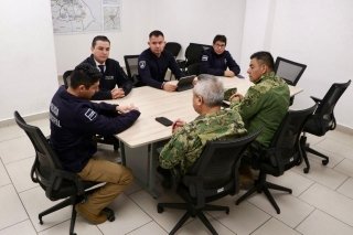 Supervisan SSP y SEMAR labores operativas en San Mart&iacute;n Texmelucan