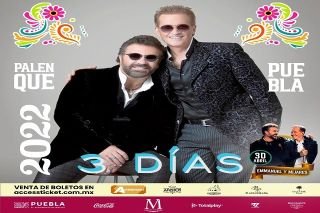 Emmanuel y Mijares en tu #PalenquePuebla2022